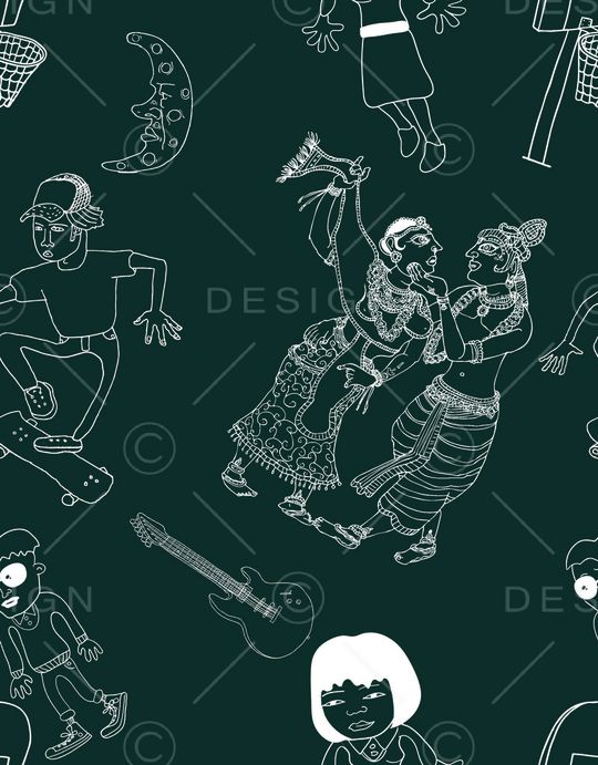 大牌风印花华亿平台图片