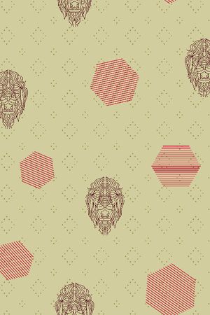 几何印花华亿平台图片