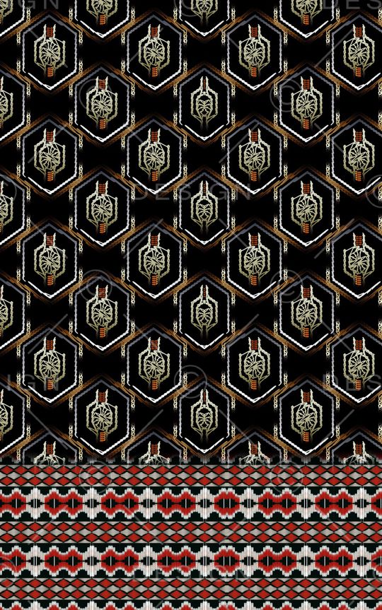 几何印花华亿平台图片