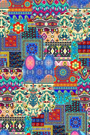 几何印花华亿平台图片