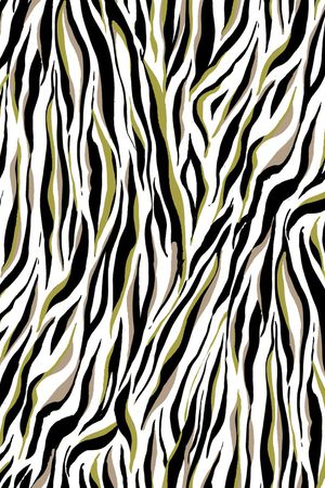 动物纹印花华亿平台图片