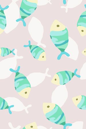 鱼印花华亿平台图片