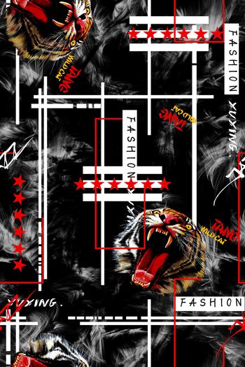 老虎印花华亿平台图片