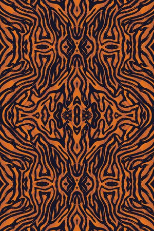 动物纹印花华亿平台图片