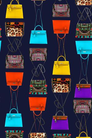 几何印花华亿平台图片