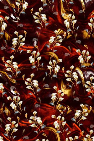 做旧印花华亿平台图片