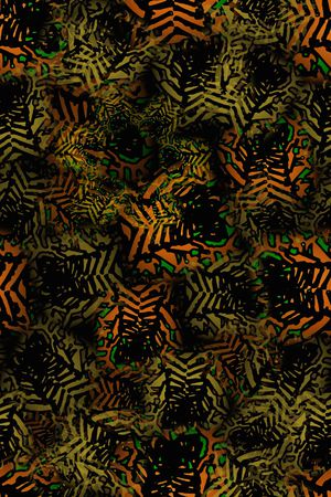 迷彩图案印花华亿平台图片