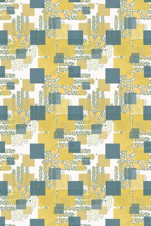 风格化花卉印花华亿平台图片