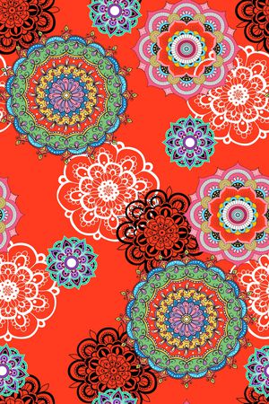 部落风印花华亿平台图片