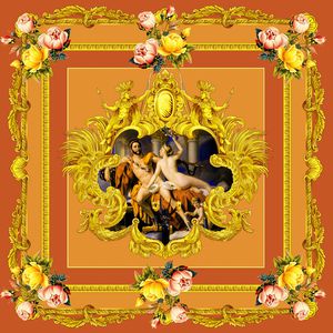 几何印花华亿平台图片