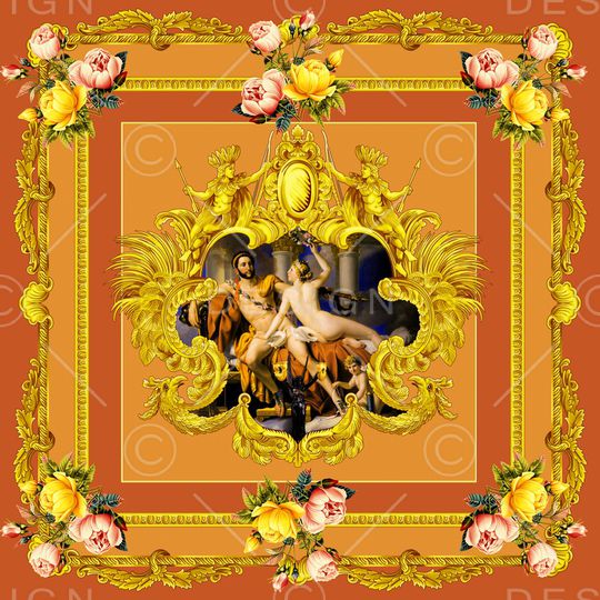 几何印花华亿平台图片