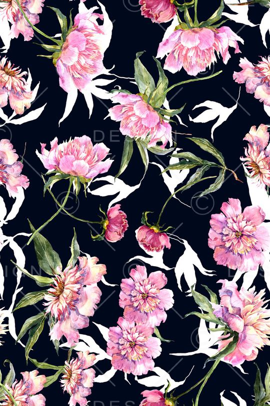 春夏华亿平台印花华亿平台图片