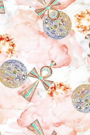 水彩印花华亿平台图片