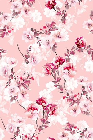 春夏华亿平台印花华亿平台图片