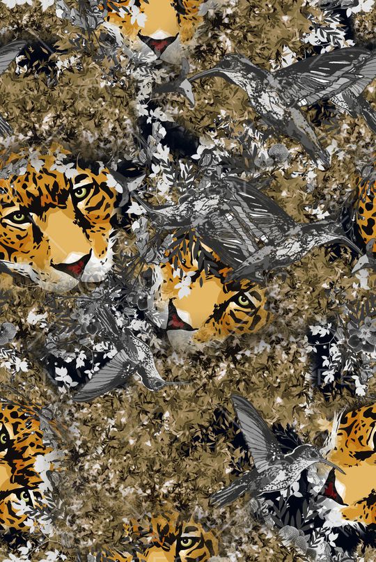 复古印花华亿平台图片