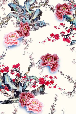 国画印花华亿平台图片