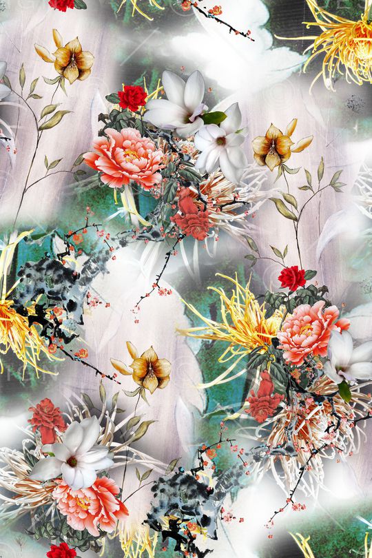 肌理印花华亿平台图片