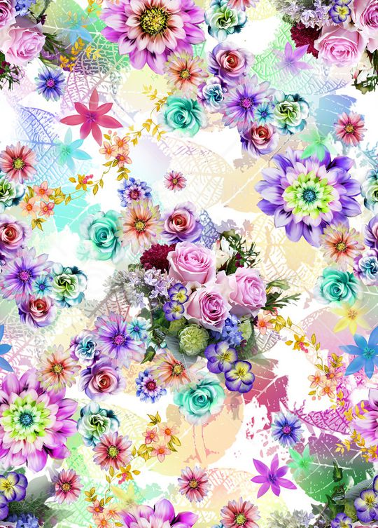 抽象印花华亿平台图片