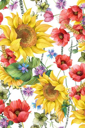 抽象印花华亿平台图片