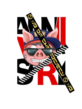 潮牌印花华亿平台图片