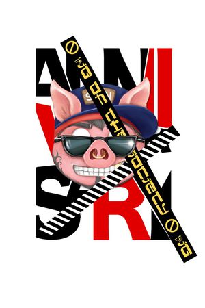 潮牌印花华亿平台图片