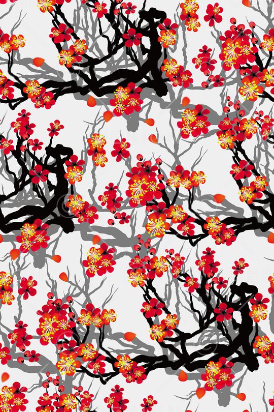 花瓣印花华亿平台图片