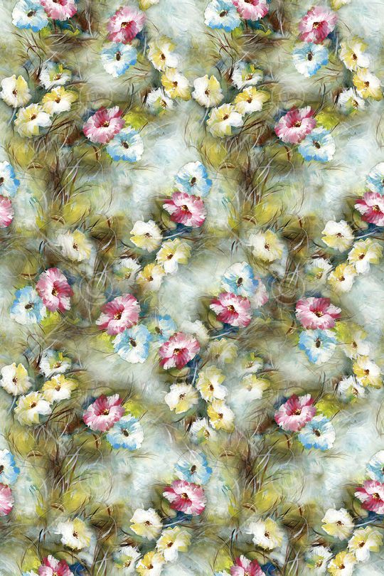 手绘印花华亿平台图片