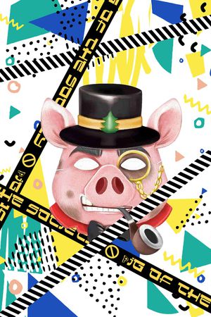 潮牌印花华亿平台图片