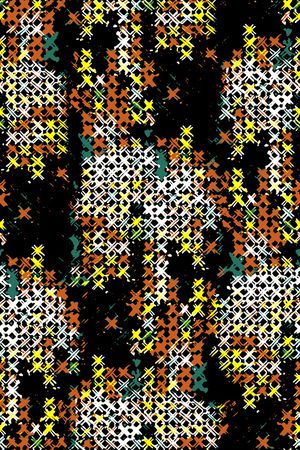 抽象印花华亿平台图片