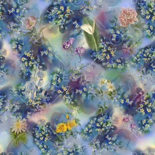 水彩印花华亿平台图片