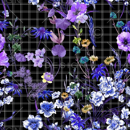 古典花纹印花华亿平台图片