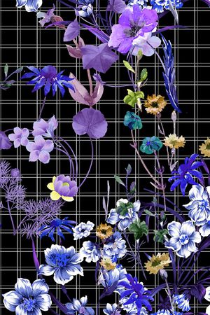 古典花纹印花华亿平台图片