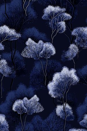 树枝印花华亿平台图片