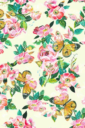 春夏华亿平台印花华亿平台图片