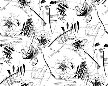 线条画印花华亿平台图片