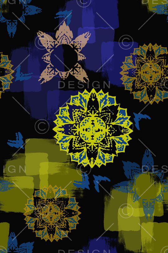 男装休闲花卉印花华亿平台图片