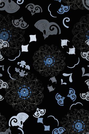 民族风图案印花华亿平台图片