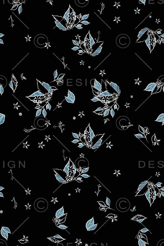 抽象花卉印花华亿平台图片