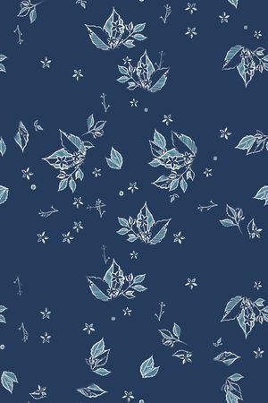 抽象花卉印花华亿平台图片