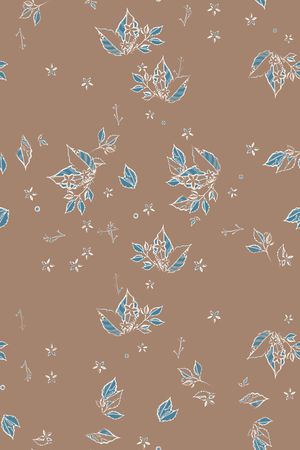 抽象花卉印花华亿平台图片