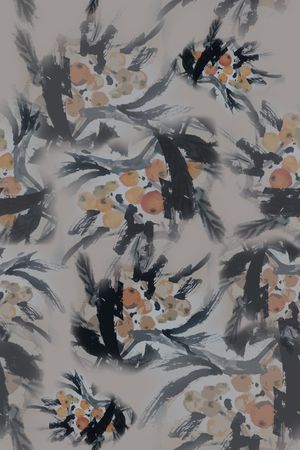 手绘印花华亿平台图片