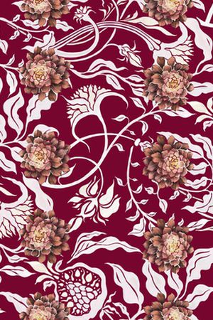 春夏华亿平台印花华亿平台图片