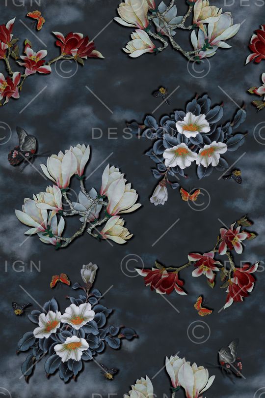 旗袍印花华亿平台图片