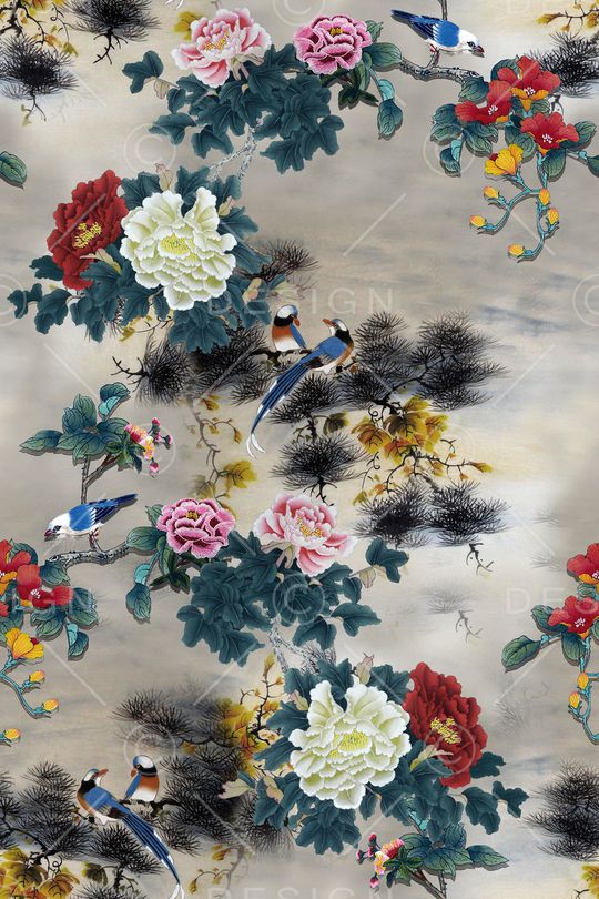 大牌风印花华亿平台图片