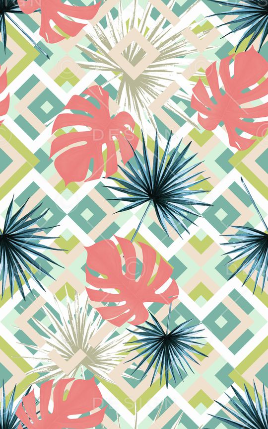 几何印花华亿平台图片