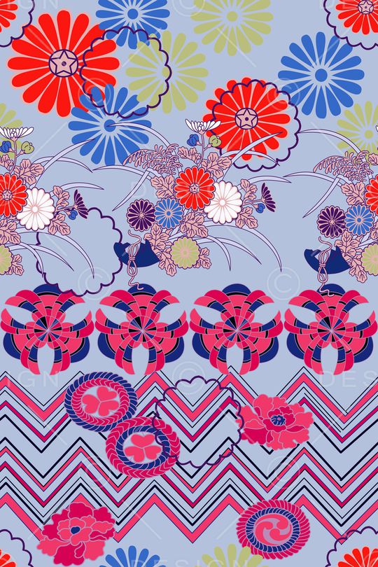 抽象印花华亿平台图片