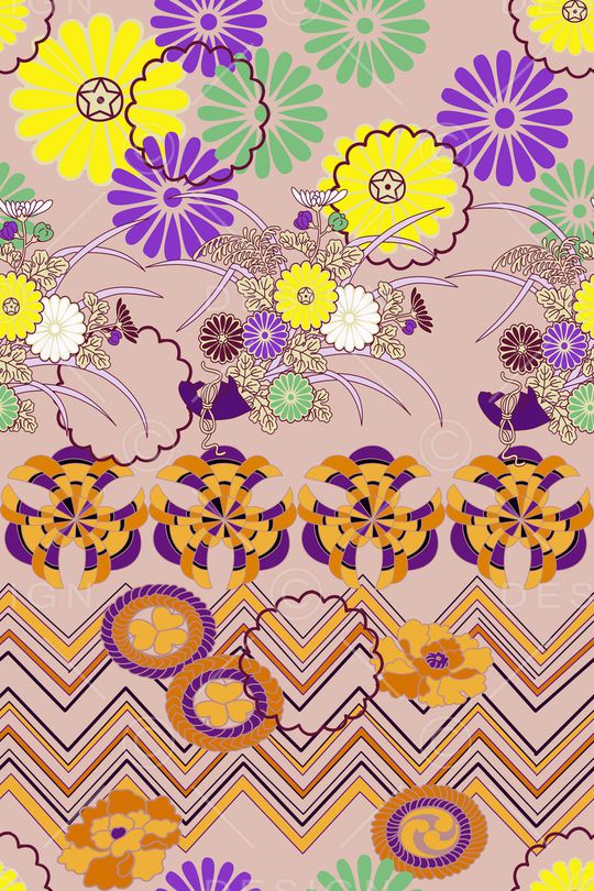 抽象印花华亿平台图片