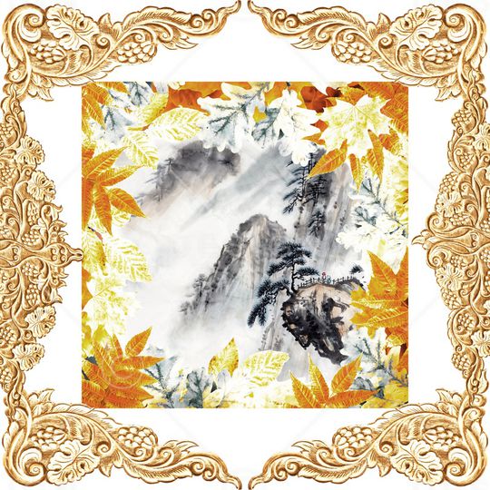 方巾印花华亿平台图片