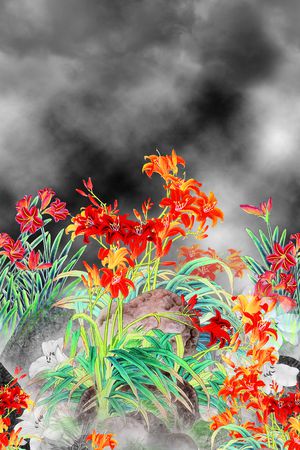 国画印花华亿平台图片