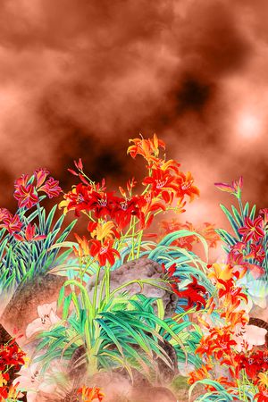 国画印花华亿平台图片